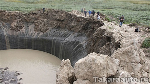 Загадочная воронка на Ямале